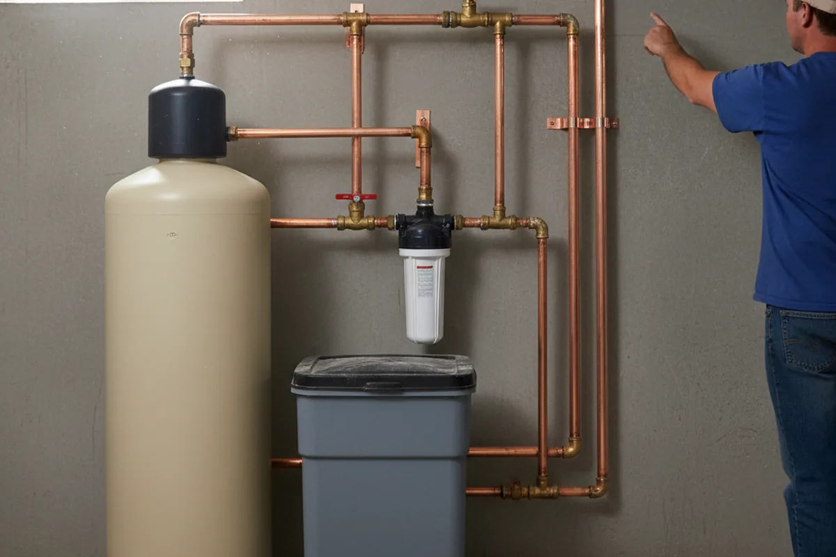 Whole-house water treatment system installed in Forestville